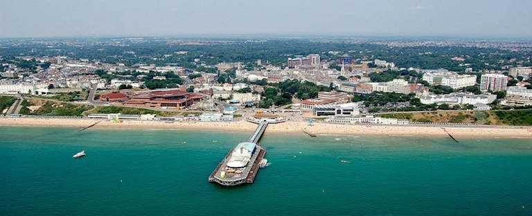 Bournemouth Pier Bird's Eye View Bournemouth Pier Bird's Eye View | DRIVEU Minibus Hire