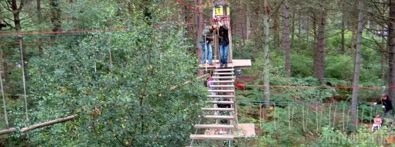 Go Ape Moors Valley Activities - DRIVEU Minibus Hire