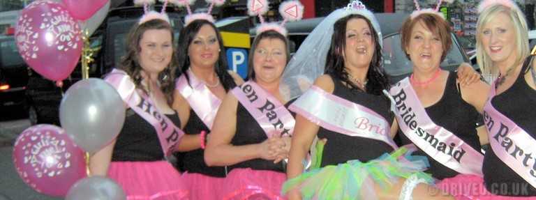 Hen Party on the Town - DRIVEU Minibus Hire