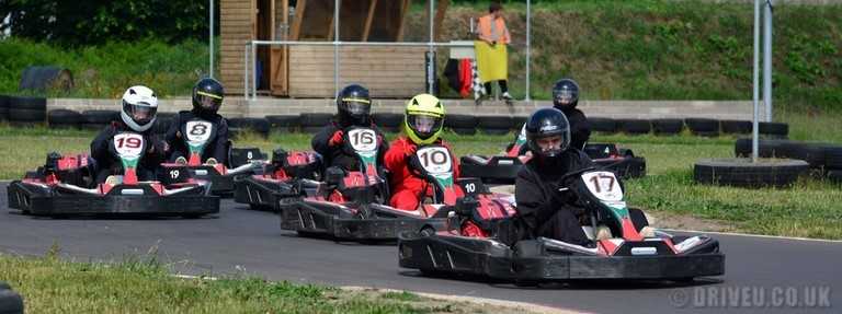 Go Karting Race - DRIVEU Minibus Hire