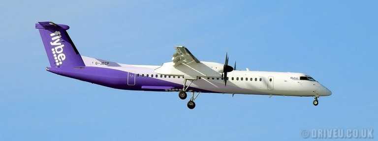 Southampton Airport Flybe Plane - DRIVEU Minibus Hire