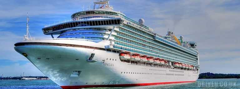 The Ventura Cruise Ship at Southampton Docks - DRIVEU Minibus Transfers