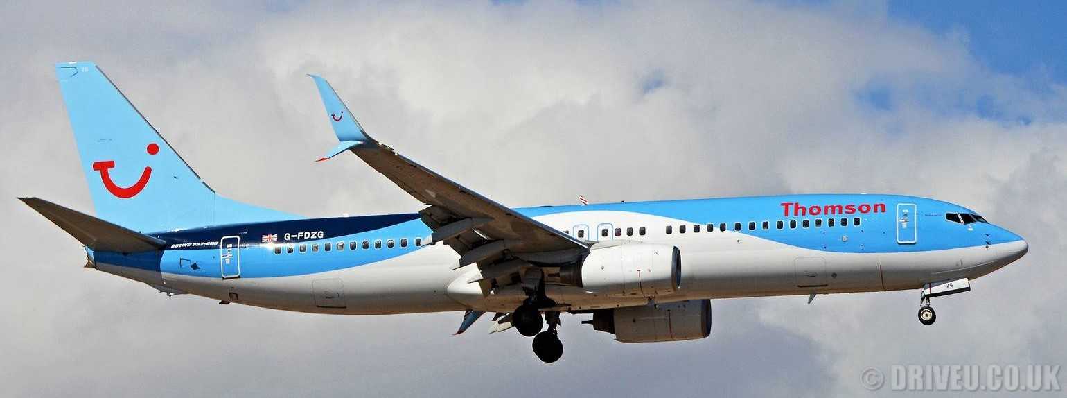 Bournemouth Airport TUI Plane Bournemouth Airport TUI Plane - DRIVEU Minibus Hire